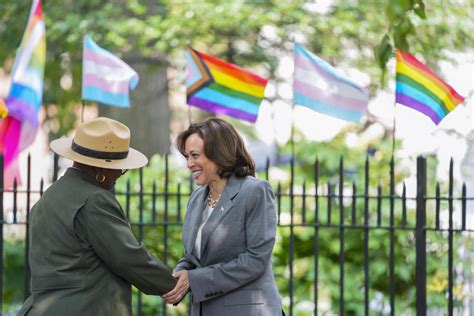 VP Harris visits historic LGBTQ+ landmark, decries flurry of anti-trans bills in state legislatures